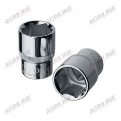 1/4" Sq. Drive Hexagon Sockets 6mm