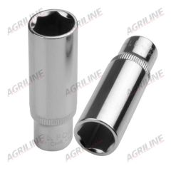1/4" Sq. Drive Deep Hexagon Sockets 9mm