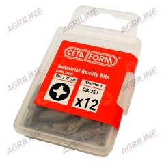 Phillips Bits 12 pack (PH1 x 25mm)