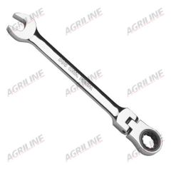Flexible Head Ratcheting Combination Spanner 9mm