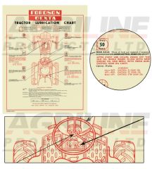Lubrication Chart suitable for Ford &amp; Fordson -  